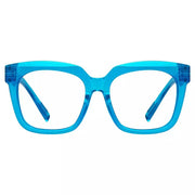 eyekeeper.com PcFae | Frame Only & No Prescription Eyeglasses White Smoke Light Blue / Frame Only,Light Blue / Clear Lens With No Vision Correction