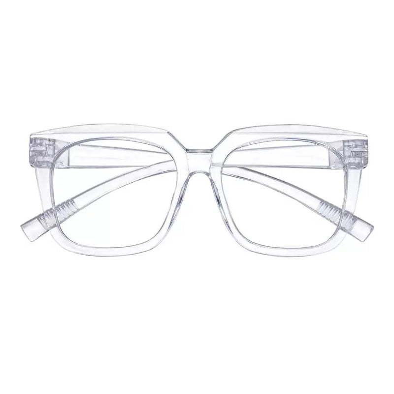 eyekeeper.com PcFae | Frame Only & No Prescription Eyeglasses White Smoke Black / Frame Only,Black / Clear Lens With No Vision Correction,Light Blue / Frame Only,Light Blue / Clear Lens With No Vision Correction,Green / Frame Only,Green / Clear Lens With No Vision Correction,Purple / Frame Only,Purple / Clear Lens With No Visio