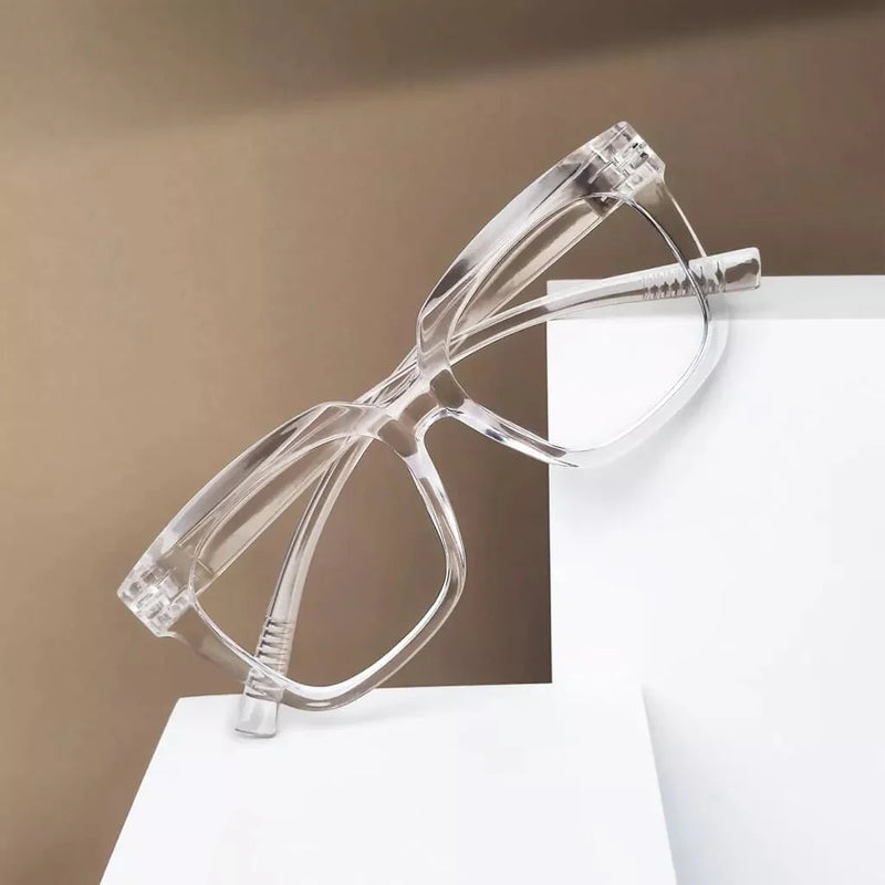 eyekeeper.com PcFae | Frame Only & No Prescription Eyeglasses White Smoke Black / Frame Only,Black / Clear Lens With No Vision Correction,Light Blue / Frame Only,Light Blue / Clear Lens With No Vision Correction,Green / Frame Only,Green / Clear Lens With No Vision Correction,Purple / Frame Only,Purple / Clear Lens With No Visio