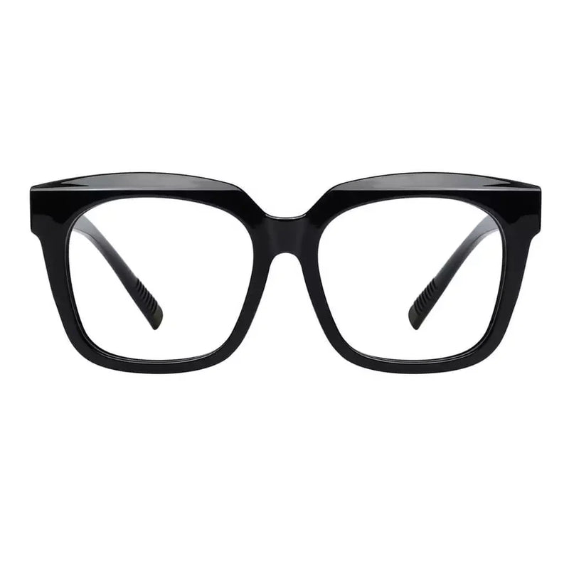 eyekeeper.com PcFae | Frame Only & No Prescription Eyeglasses White Smoke Black / Frame Only,Black / Clear Lens With No Vision Correction