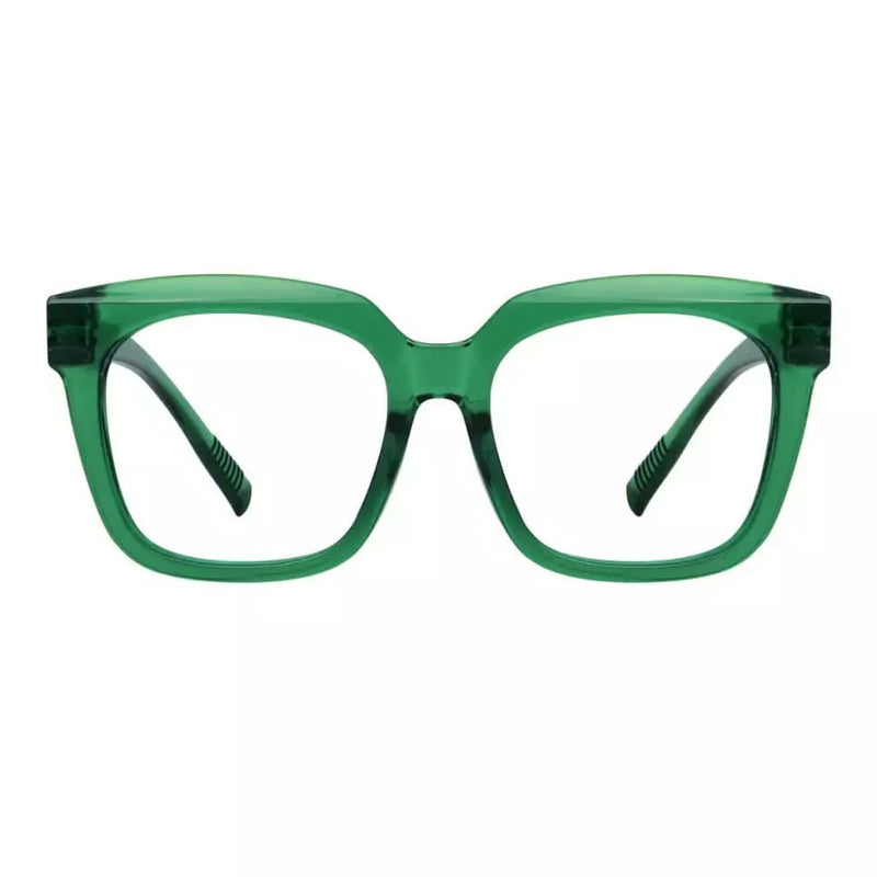 eyekeeper.com PcFae | Ready-made Readers Eyeglasses White Smoke Green / +0.50,Green / +0.75,Green / +1.00,Green / +1.25,Green / +1.50,Green / +1.75,Green / +2.00,Green / +2.25,Green / +2.50,Green / +2.75,Green / +3.00,Green / +3.25,Green / +3.50,Green / +3.75,Green / +4.00