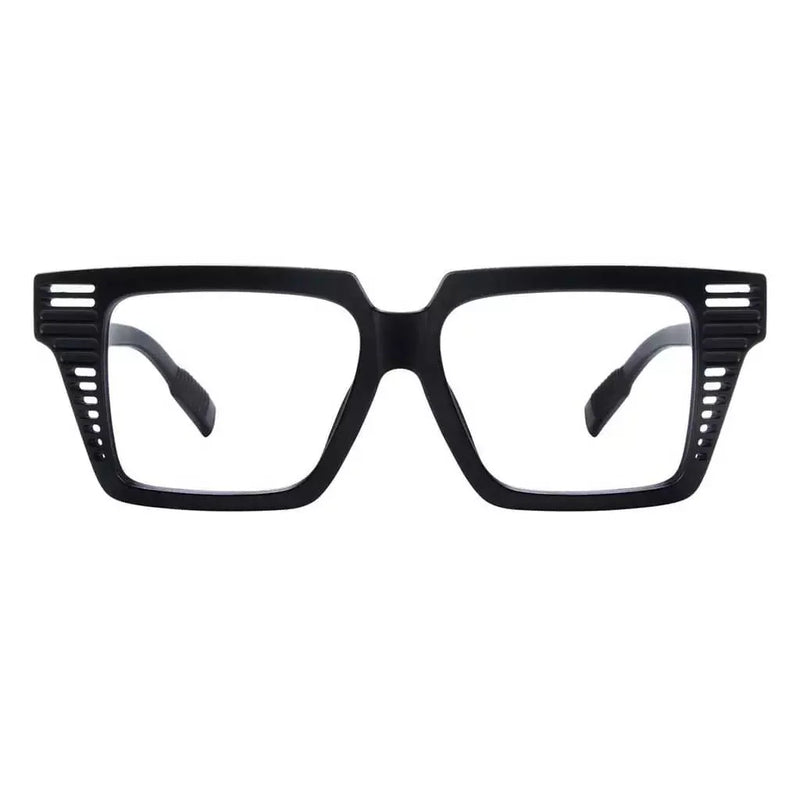 eyekeeper.com PcFai | Frame Only & No Prescription Eyeglasses White Smoke Black / Frame Only,Black / Clear Lens With No Vision Correction