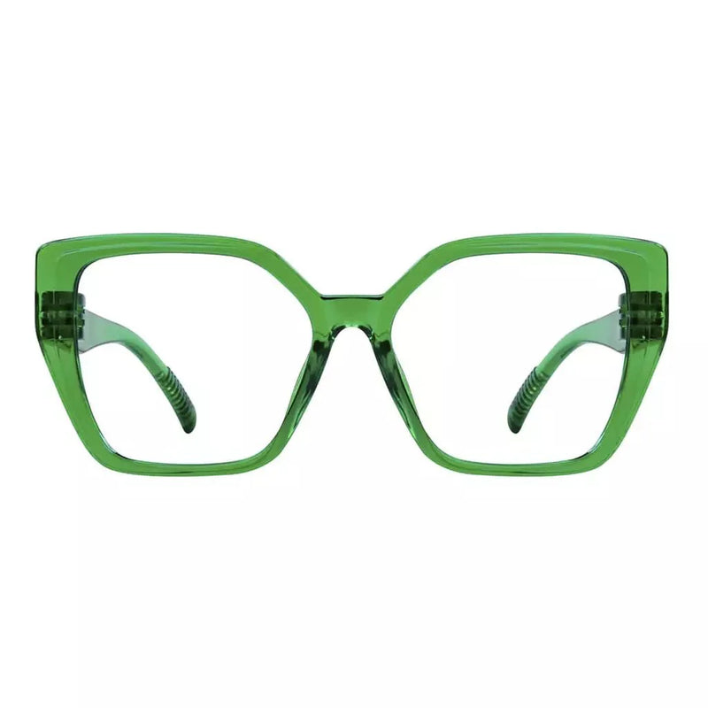 eyekeeper.com PcFal | Ready-made Readers Eyeglasses White Smoke Green / +0.50,Green / +0.75,Green / +1.00,Green / +1.25,Green / +1.50,Green / +1.75,Green / +2.00,Green / +2.25,Green / +2.50,Green / +2.75,Green / +3.00,Green / +3.25,Green / +3.50,Green / +3.75,Green / +4.00