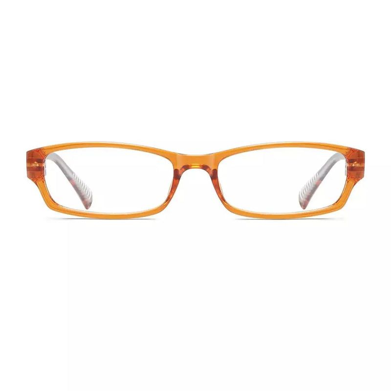 eyekeeper.com PcFao | Frame Only Eyeglasses White Smoke Brown / Frame Only