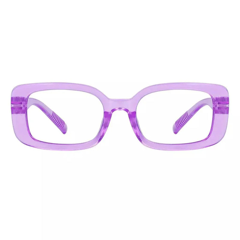 eyekeeper.com PcFap | Ready-made Readers Eyeglasses White Smoke Purple / +0.50,Purple / +0.75,Purple / +1.00,Purple / +1.25,Purple / +1.50,Purple / +1.75,Purple / +2.00,Purple / +2.25,Purple / +2.50,Purple / +2.75,Purple / +3.00,Purple / +3.25,Purple / +3.50,Purple / +3.75,Purple / +4.00