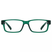eyekeeper.com PcFar | Frame Only & No Prescription Eyeglasses White Smoke Green / Frame Only,Green / Clear Lens With No Vision Correction