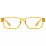 eyekeeper.com PcFar | Frame Only & No Prescription Eyeglasses White Smoke Yellow / Frame Only,Yellow / Clear Lens With No Vision Correction