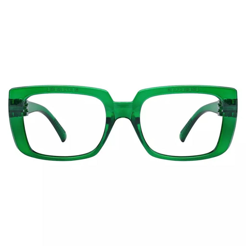 eyekeeper.com PcFat | Ready-made Readers Eyeglasses White Smoke Green / +0.50,Green / +0.75,Green / +1.00,Green / +1.25,Green / +1.50,Green / +1.75,Green / +2.00,Green / +2.25,Green / +2.50,Green / +2.75,Green / +3.00,Green / +3.25,Green / +3.50,Green / +3.75,Green / +4.00