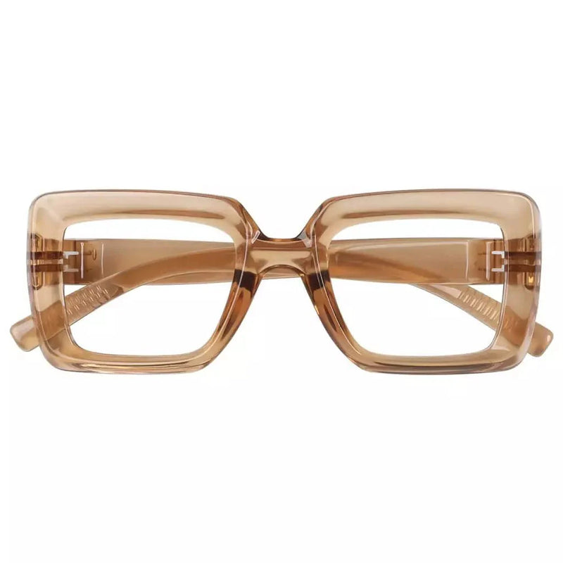 eyekeeper.com PcFau | Ready-made Readers Eyeglasses Rosy Brown Black / +0.50,Black / +0.75,Black / +1.00,Black / +1.25,Black / +1.50,Black / +1.75,Black / +2.00,Black / +2.25,Black / +2.50,Black / +2.75,Black / +3.00,Black / +3.25,Black / +3.50,Black / +3.75,Black / +4.00,Brown / +0.50,Brown / +0.75,Brown / +1.00,Bro