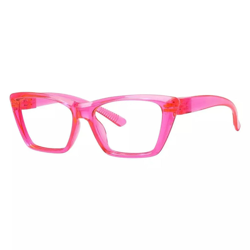 eyekeeper.com Cat-eye 30% Blue Light Blocking Metalless Screwless Glasses R2514-B15 Eyeglasses White Smoke Black / without magnification,Clear / without magnification,Green / without magnification,Purple / without magnification,Red / without magnification,Pink / without magnification