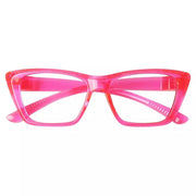 eyekeeper.com Cat-eye 30% Blue Light Blocking Metalless Screwless Glasses R2514-B15 Eyeglasses White Smoke Black / without magnification,Clear / without magnification,Green / without magnification,Purple / without magnification,Red / without magnification,Pink / without magnification