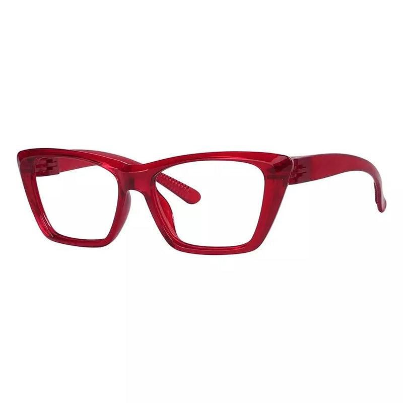 eyekeeper.com Cat-eye 30% Blue Light Blocking Metalless Screwless Glasses R2514-B15 Eyeglasses White Smoke Black / without magnification,Clear / without magnification,Green / without magnification,Purple / without magnification,Red / without magnification,Pink / without magnification