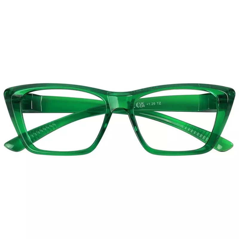 eyekeeper.com Cat-eye 30% Blue Light Blocking Metalless Screwless Glasses R2514-B15 Eyeglasses White Smoke Black / without magnification,Clear / without magnification,Green / without magnification,Purple / without magnification,Red / without magnification,Pink / without magnification