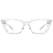 eyekeeper.com Cat-eye 30% Blue Light Blocking Metalless Screwless Glasses R2514-B15 Eyeglasses White Smoke Clear / without magnification