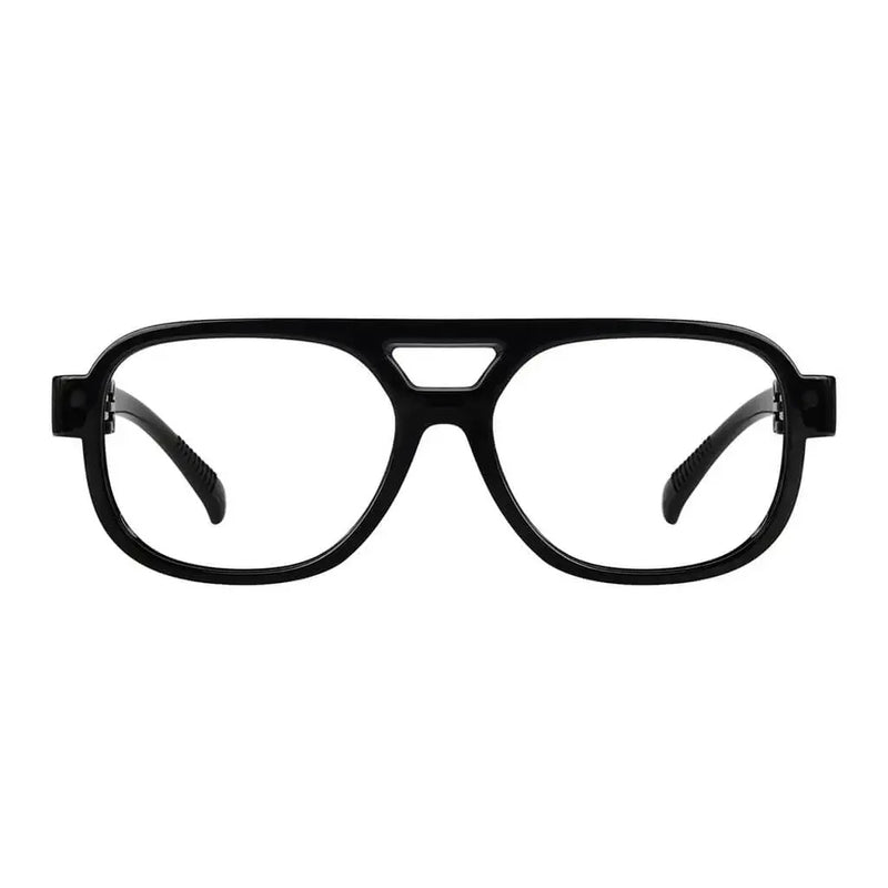 eyekeeper.com PcFaw | Frame Only & No Prescription Eyeglasses White Smoke Black / Frame Only,Black / Clear Lens With No Vision Correction