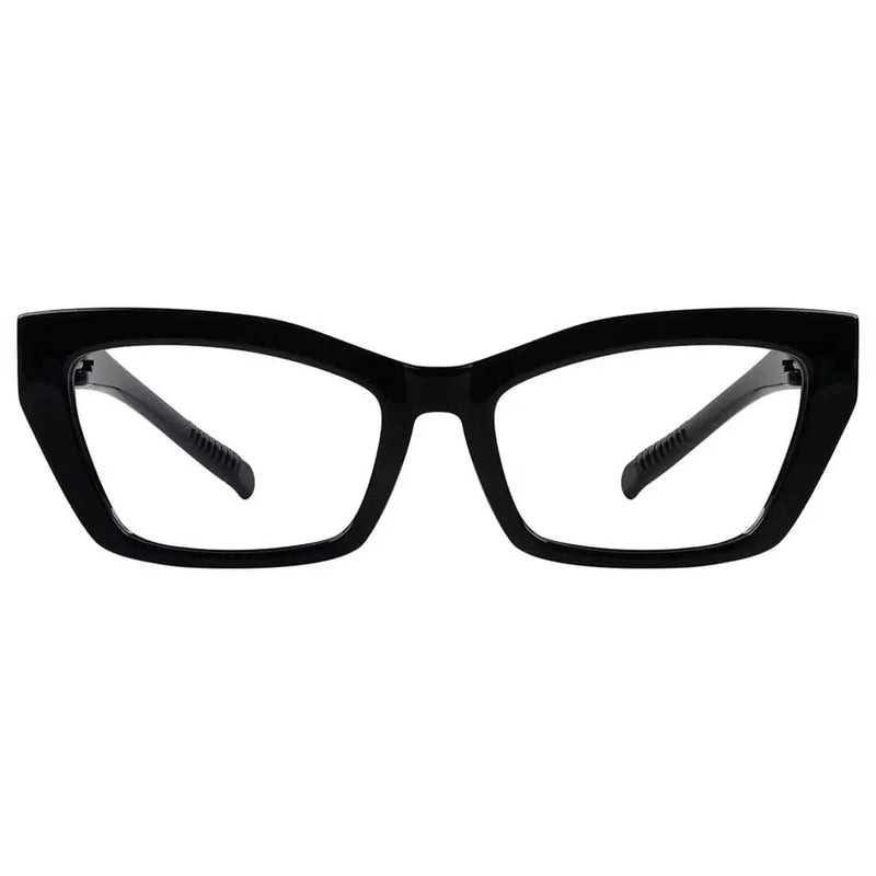 eyekeeper.com PcFax | Frame Only & No Prescription Eyeglasses White Smoke Black / Frame Only,Black / Clear Lens With No Vision Correction