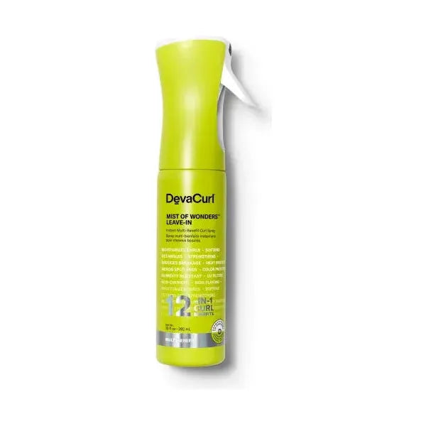 Devacurl Devacurl Mist Of Wonders Leave-In Instant Multi-Benefit Curl Spray 10oz Curl Spray Yellow Green