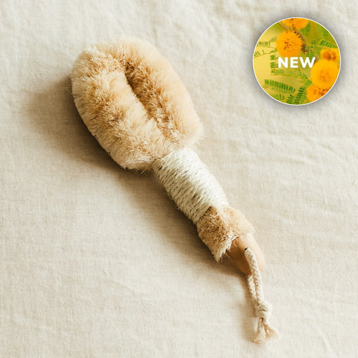Annmarie Skin Care Exfoliating Dry Body Brush- Collective HIDDEN Light Gray
