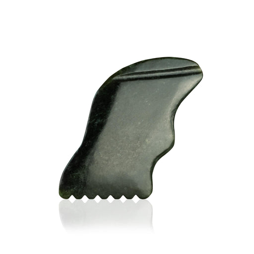 Annmarie Skin Care Black Nephrite Gua Sha Lifting Tool- Collective HIDDEN White Smoke
