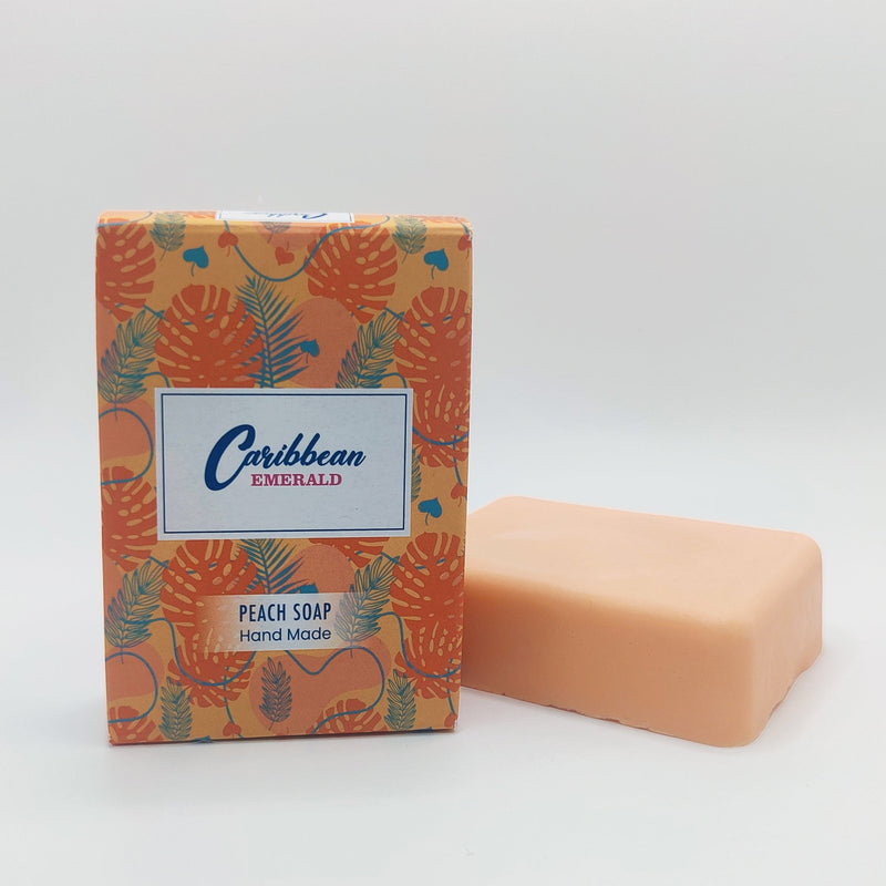 Caribbean Emerald Peach Soap Soap Light Gray