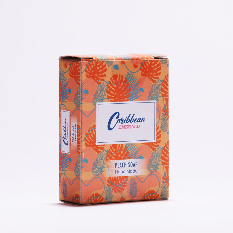 Caribbean Emerald Peach Soap Soap Rosy Brown