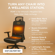 ZAQ Skin & Body Infrared PEMF Travel Mat Tan