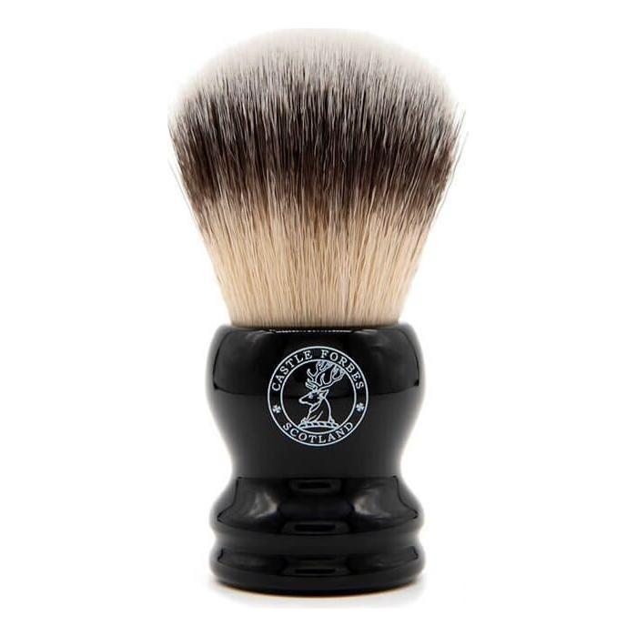 Castle Forbes Castle Forbes Synthetic Shaving Brushes Collection Shaving brush Light Gray Black