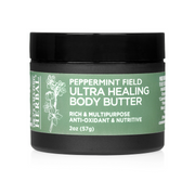 Ora's Amazing Herbal Ultra Healing Body Butter, Peppermint Field Black 2oz Travel
