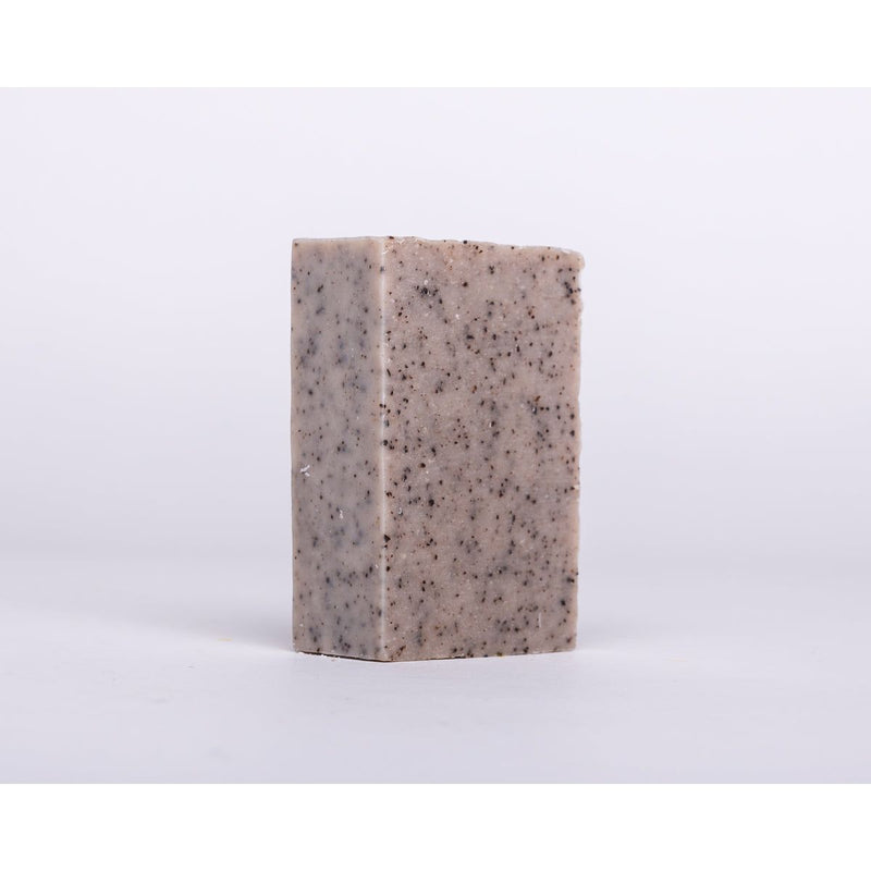 Soap for Sinners Peppermint Coffee Scrub Soap Light Gray 1 bar,4 bars,9 bars (half loaf),18 bars (full loaf)