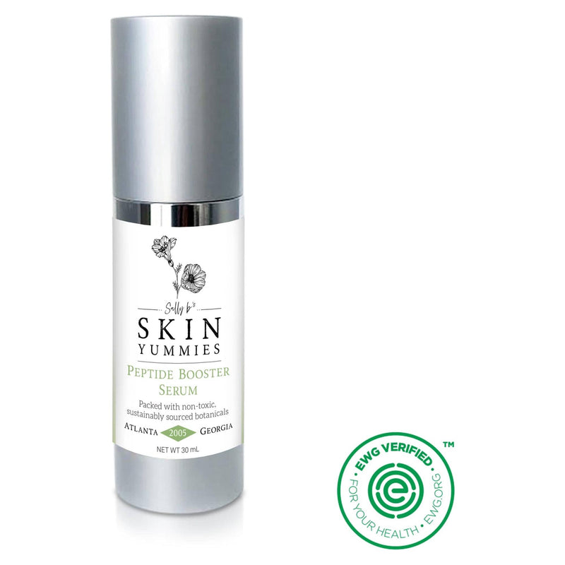 Sally B's Skin Yummies Peptide Serum for Firm, Healthy Skin Anti-Aging Light Gray