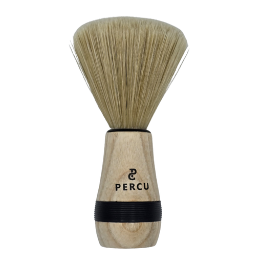 Vip Barber Supply Percu Synthetic Bristles Neck Duster Assorted Sizes Neck Duster White Smoke Small #PC-954S