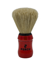 Vip Barber Supply Percu Shaving Brush Assorted Finishes Shaving Brush White Smoke Red #PC-771-K