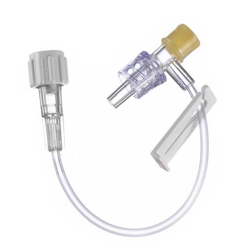 B. Braun Small Bore IV Extension Set with Clamp, 100 Inch Length Medical Supplies White Smoke