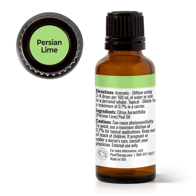 Plant Therapy Persian Lime Essential Oil Essential Oil Black 10 mL,30 mL