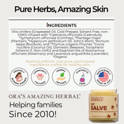 Ora's Amazing Herbal Pet Salve & Lavender Balm Lavender Jar 4 oz