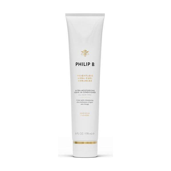 Philip B Philip B. Weightless Mega Curl Enhancer Leave - In Conditioner 6 oz Leave-In Conditioner Light Gray