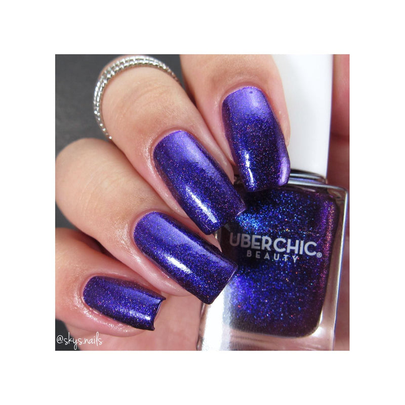 UberChic Beauty Deep Freeze - Holographic Polish Regular Polish Rosy Brown