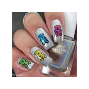 UberChic Beauty I Want Candy Stamping Plate Rosy Brown