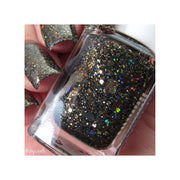 UberChic Beauty Midnight Howl - Holographic Polish Regular Polish Dark Slate Gray