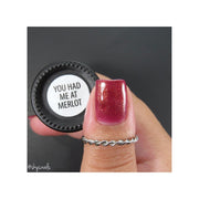 UberChic Beauty You Had Me At Merlot - Gel Polish Gel Polish Dark Slate Gray