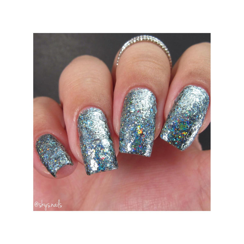 UberChic Beauty Deck The Halls In Holo - Holographic Polish Regular Polish Rosy Brown