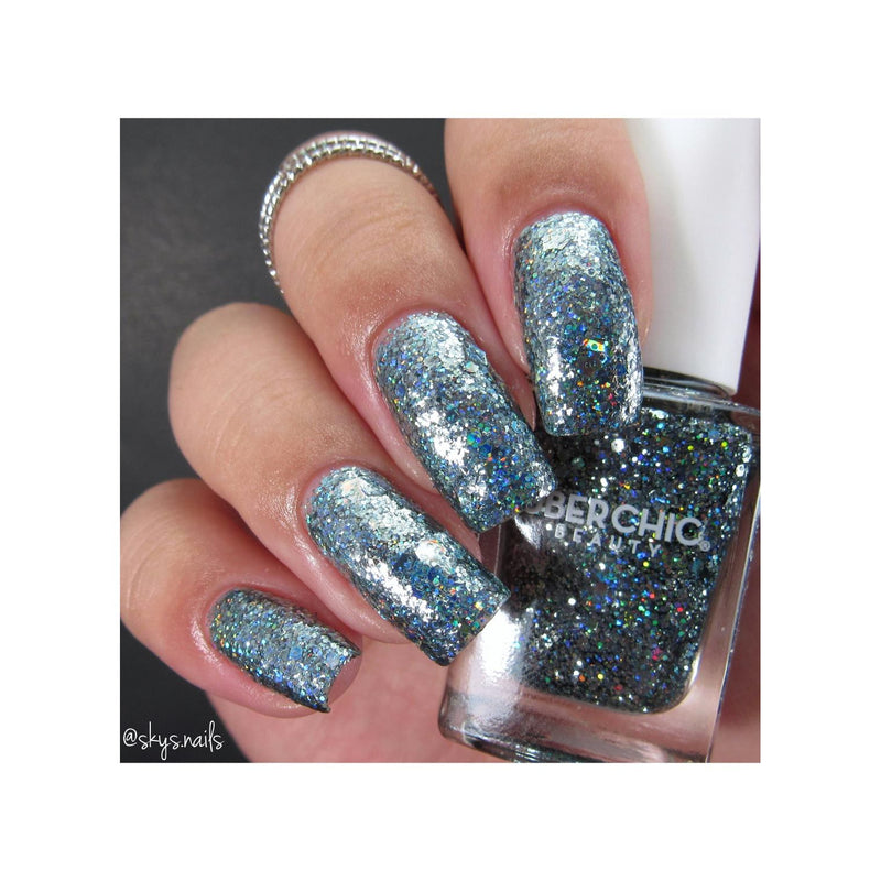 UberChic Beauty Deck The Halls In Holo - Holographic Polish Regular Polish Rosy Brown