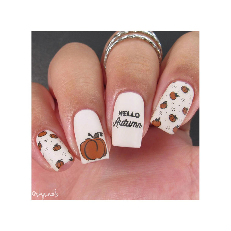 UberChic Beauty Sweater Weather Stamping Plate Rosy Brown