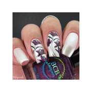 UberChic Beauty Flora & Fauna Stamping Plate Rosy Brown