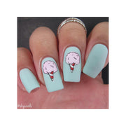 UberChic Beauty I Want Candy Stamping Plate Rosy Brown