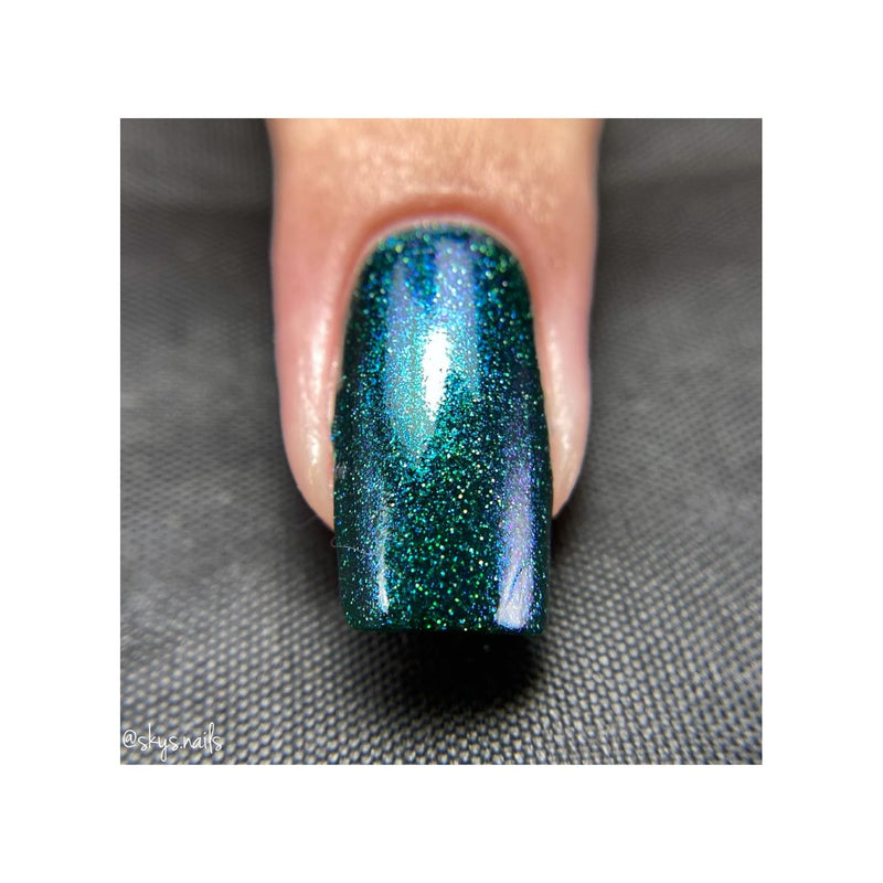 UberChic Beauty Party Dress - Holographic Polish Regular Polish Dim Gray