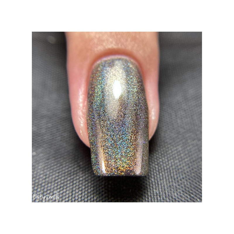 UberChic Beauty No Full Moon Required - Holographic Polish Regular Polish Dim Gray
