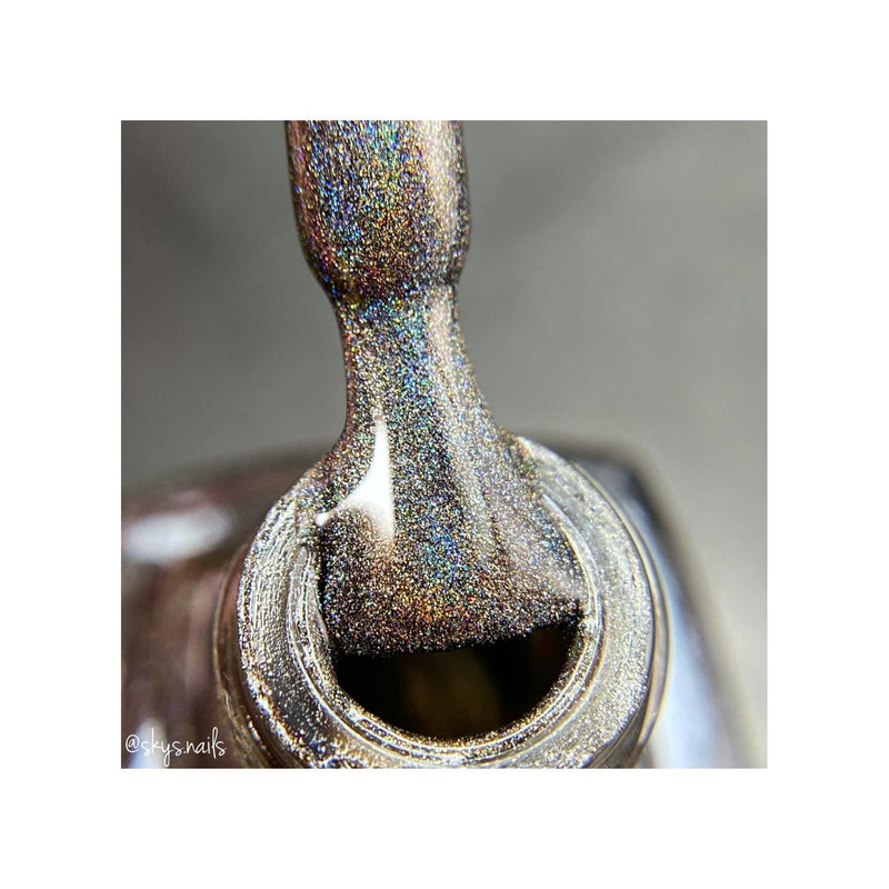 UberChic Beauty No Full Moon Required - Holographic Polish Regular Polish Slate Gray