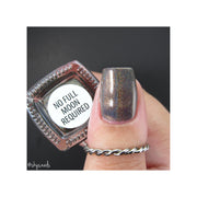 UberChic Beauty No Full Moon Required - Holographic Polish Regular Polish Dark Slate Gray