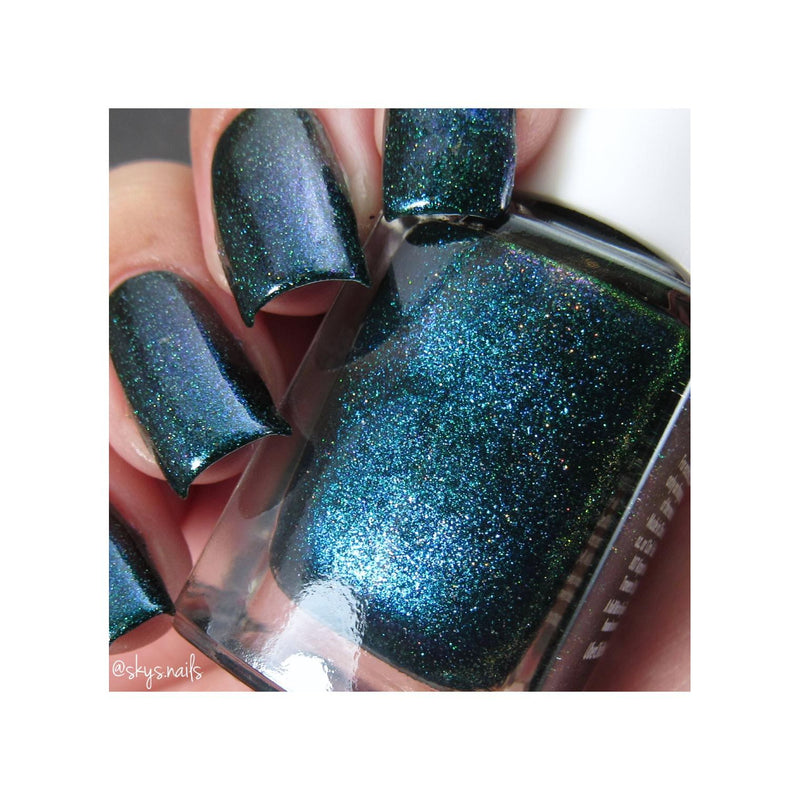 UberChic Beauty Party Dress - Holographic Polish Regular Polish Dark Slate Gray